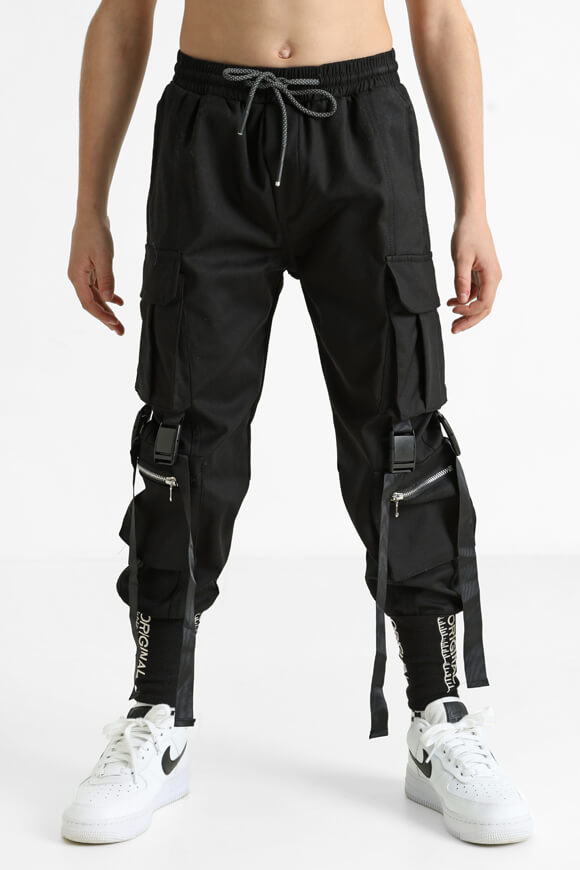 Jogger pant cargo - Noir