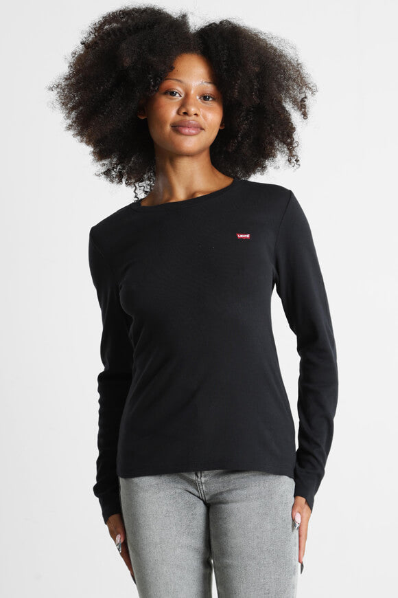 Essential long-sleeved shirt - Anthracite Night
