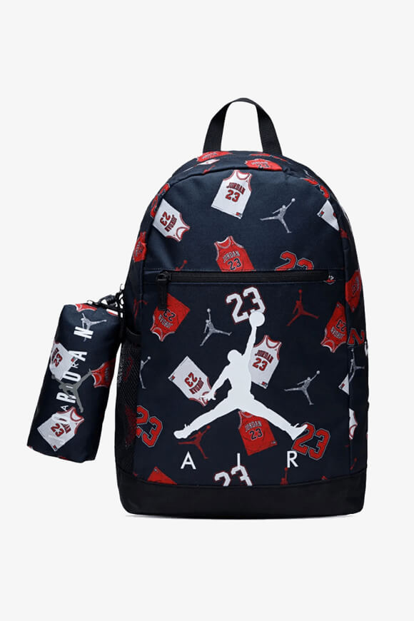 Air Backpack - Black + Gym Red + White