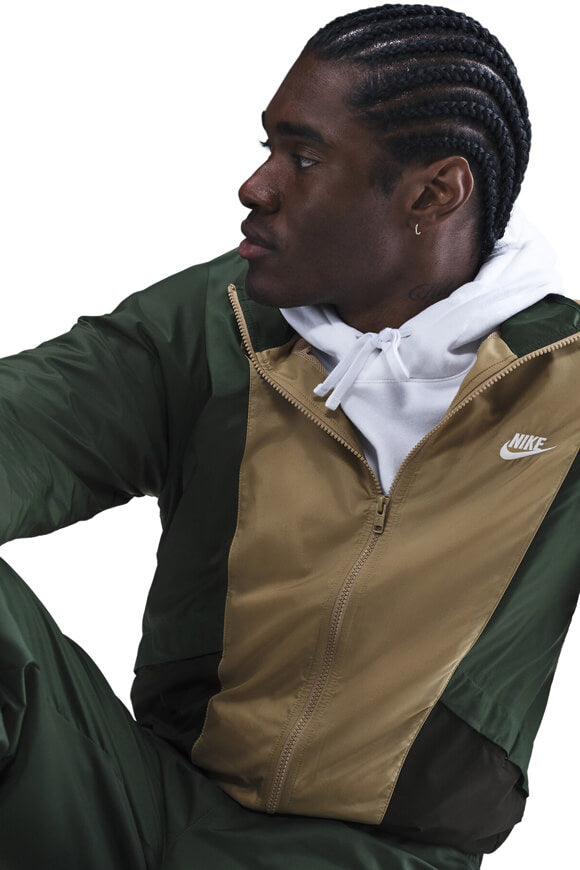 Trainingsjacke - Fir + Sequoia + Parachute Beige