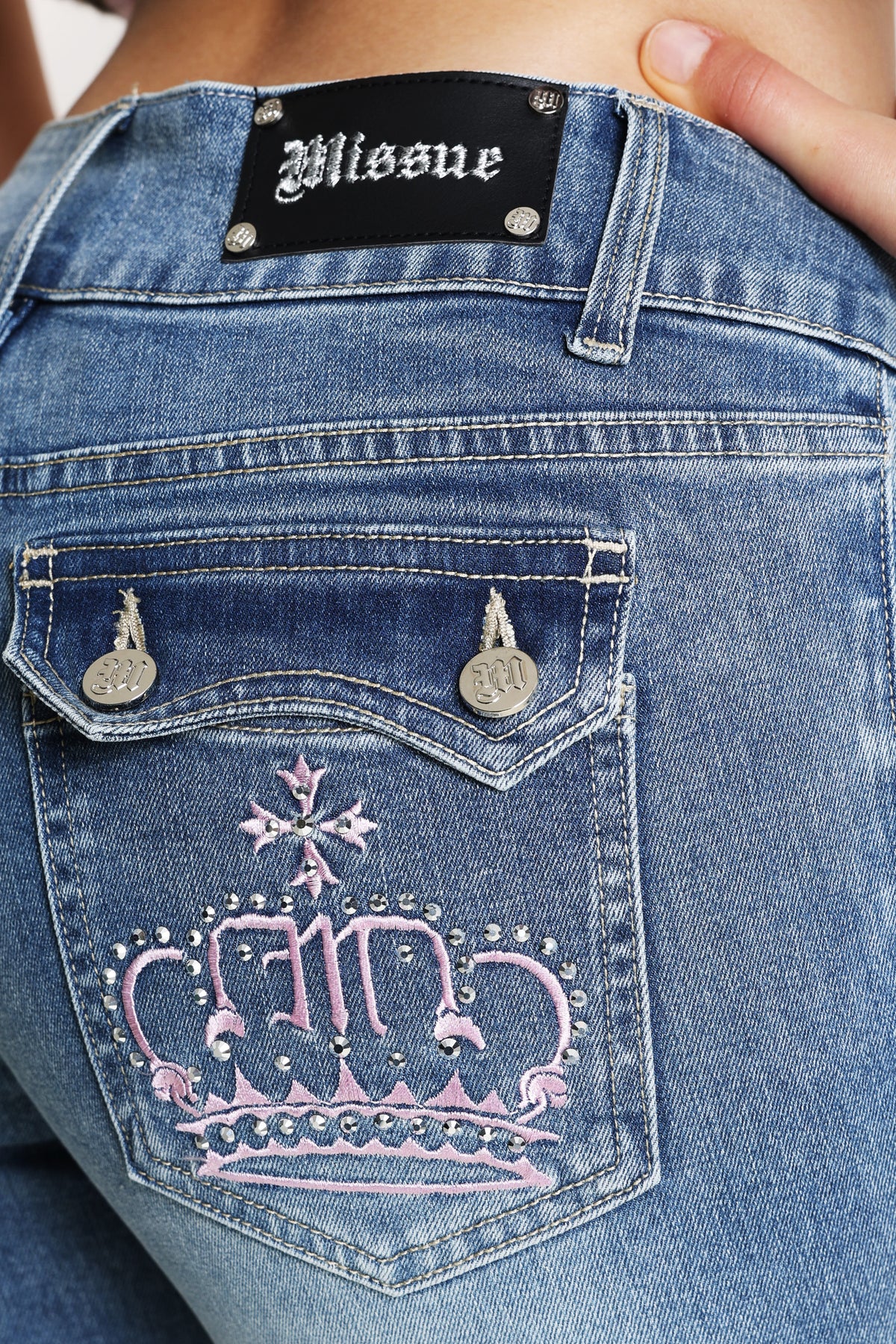 Jean flare - Bleu medium