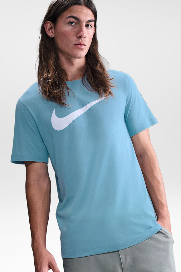Sportwear Swoosh T-Shirt - Denim Turquoise