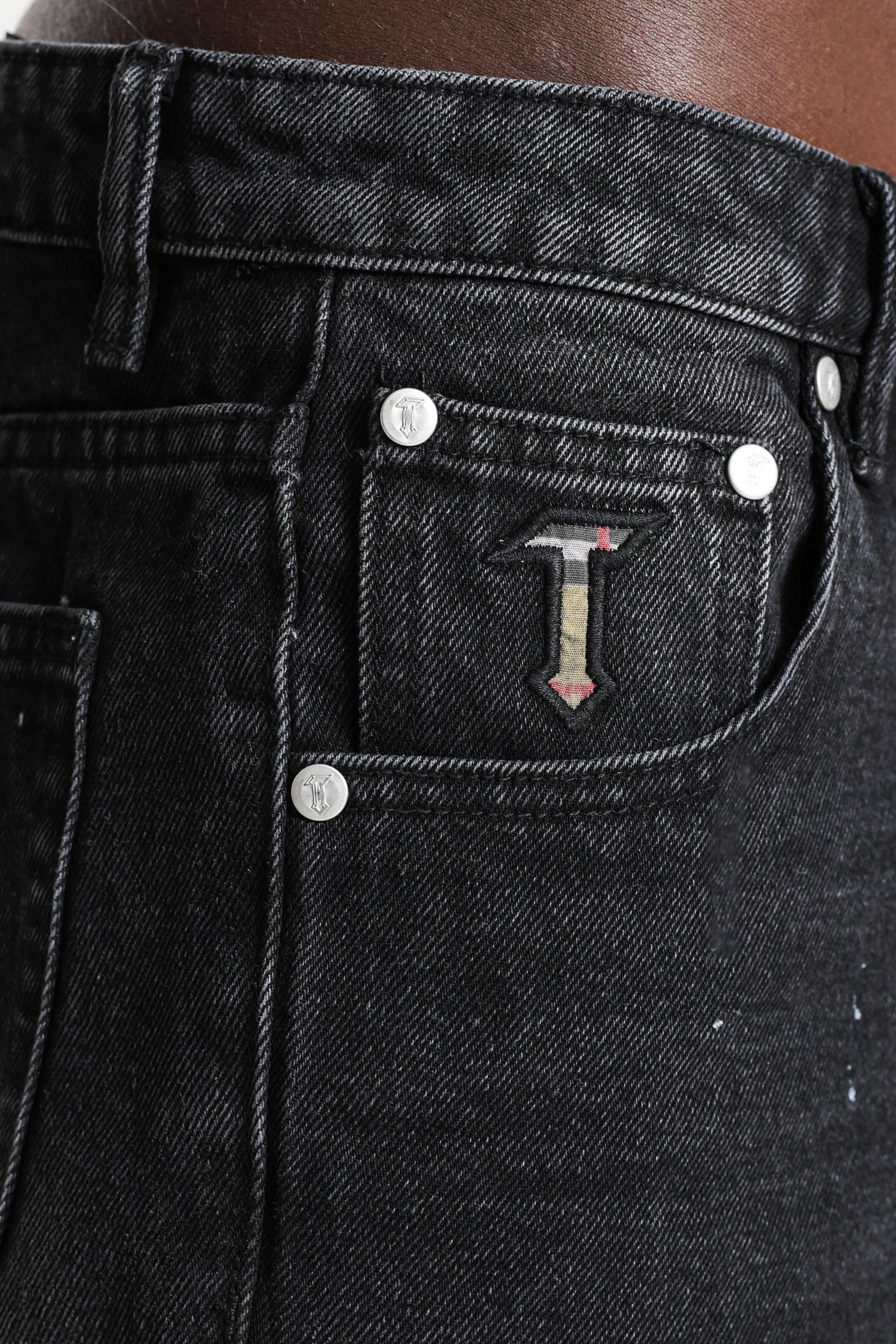 Denim shorts - Noir Denim