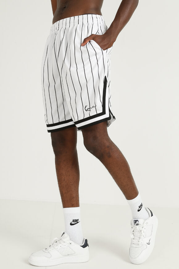 Short en mesh - Blanc + Noir