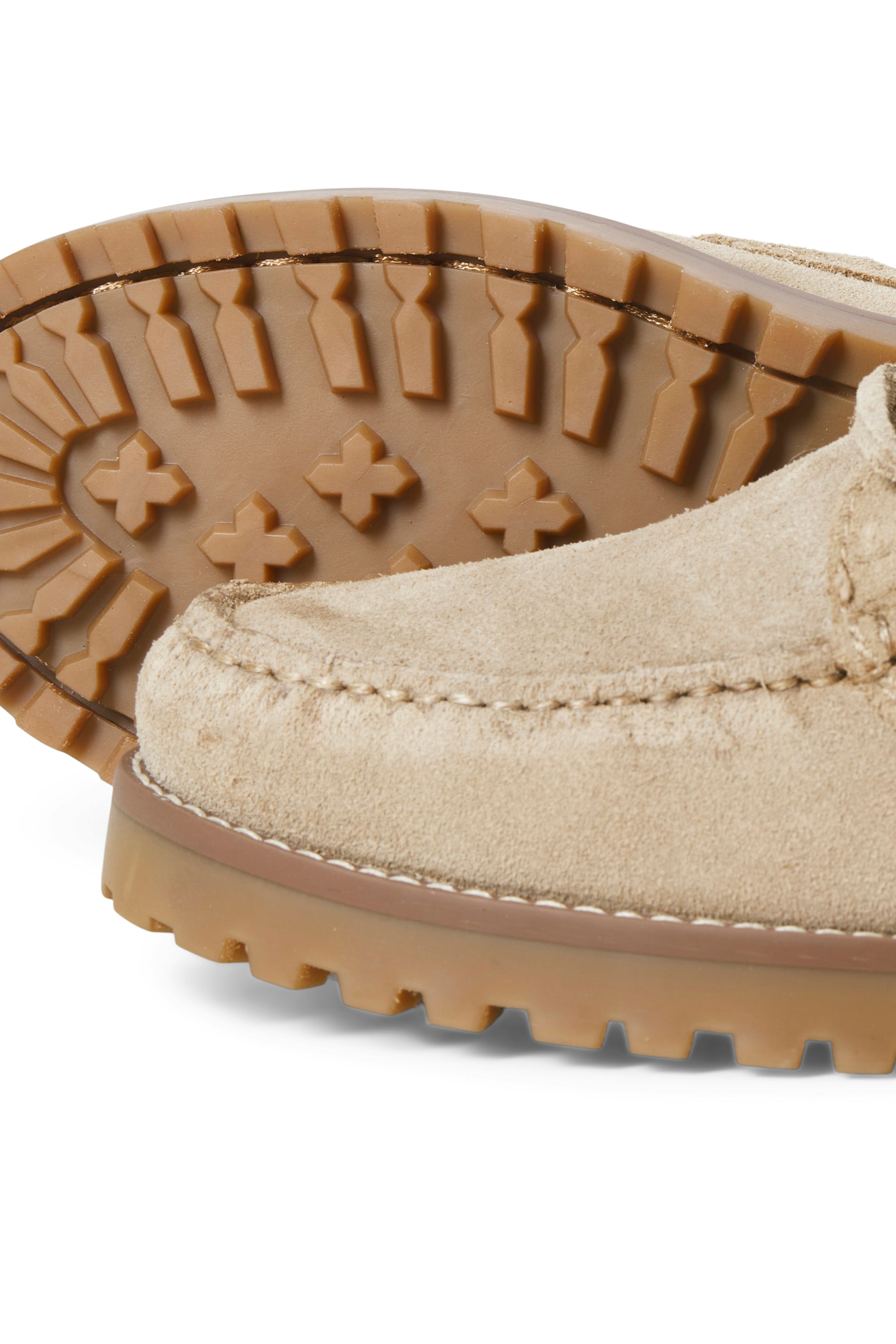 JFWBROOKLYN chaussures bateau en daim - Plaza Taupe