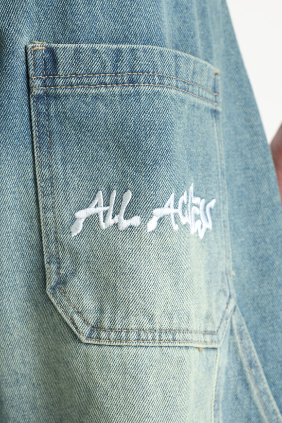 Extra baggy fit jeans - blue denim