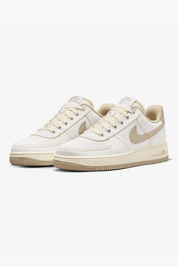 Air Force 1 '07 Sneaker - White + Limestone Pale Vanilla
