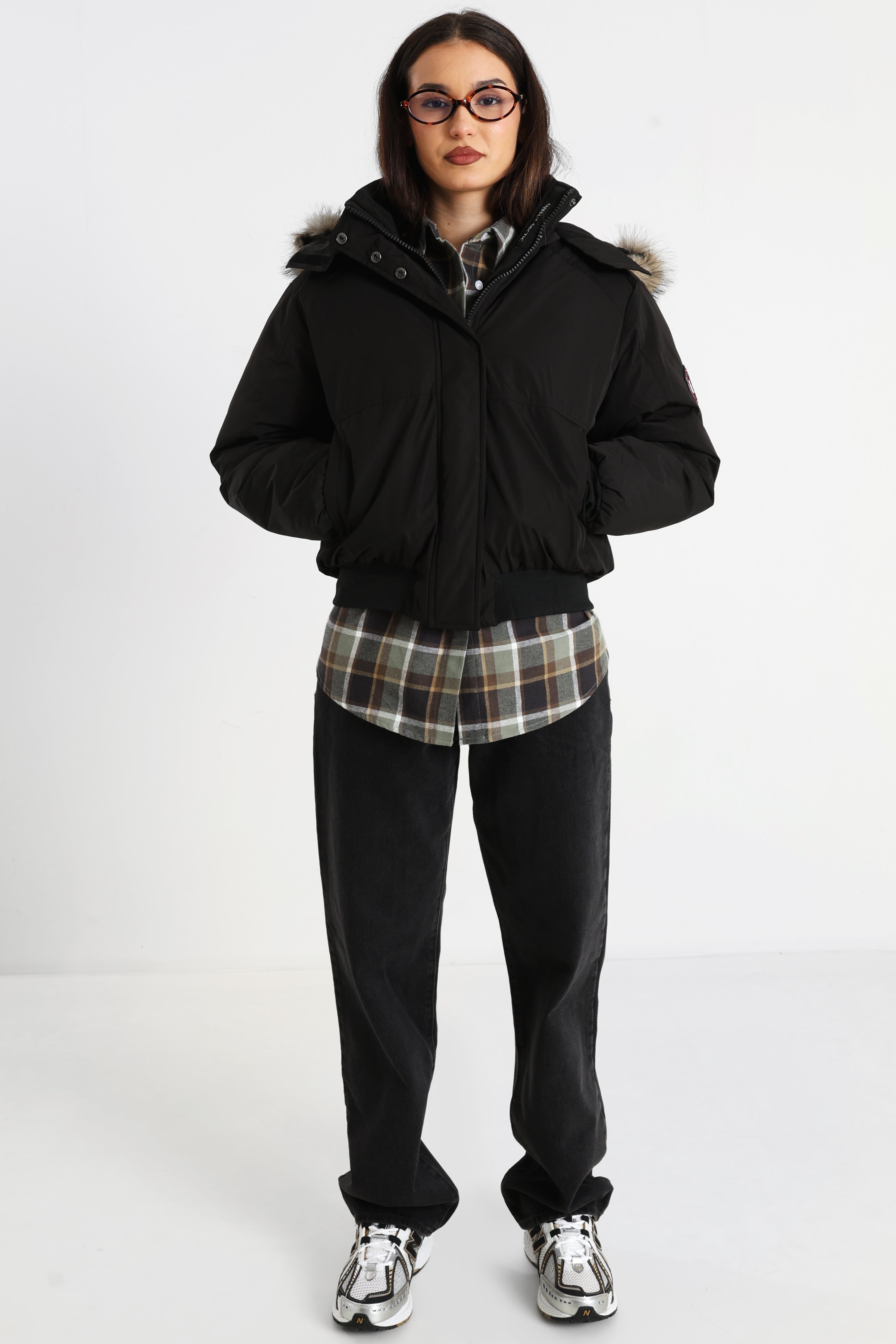 Bomber imbottito - Nero