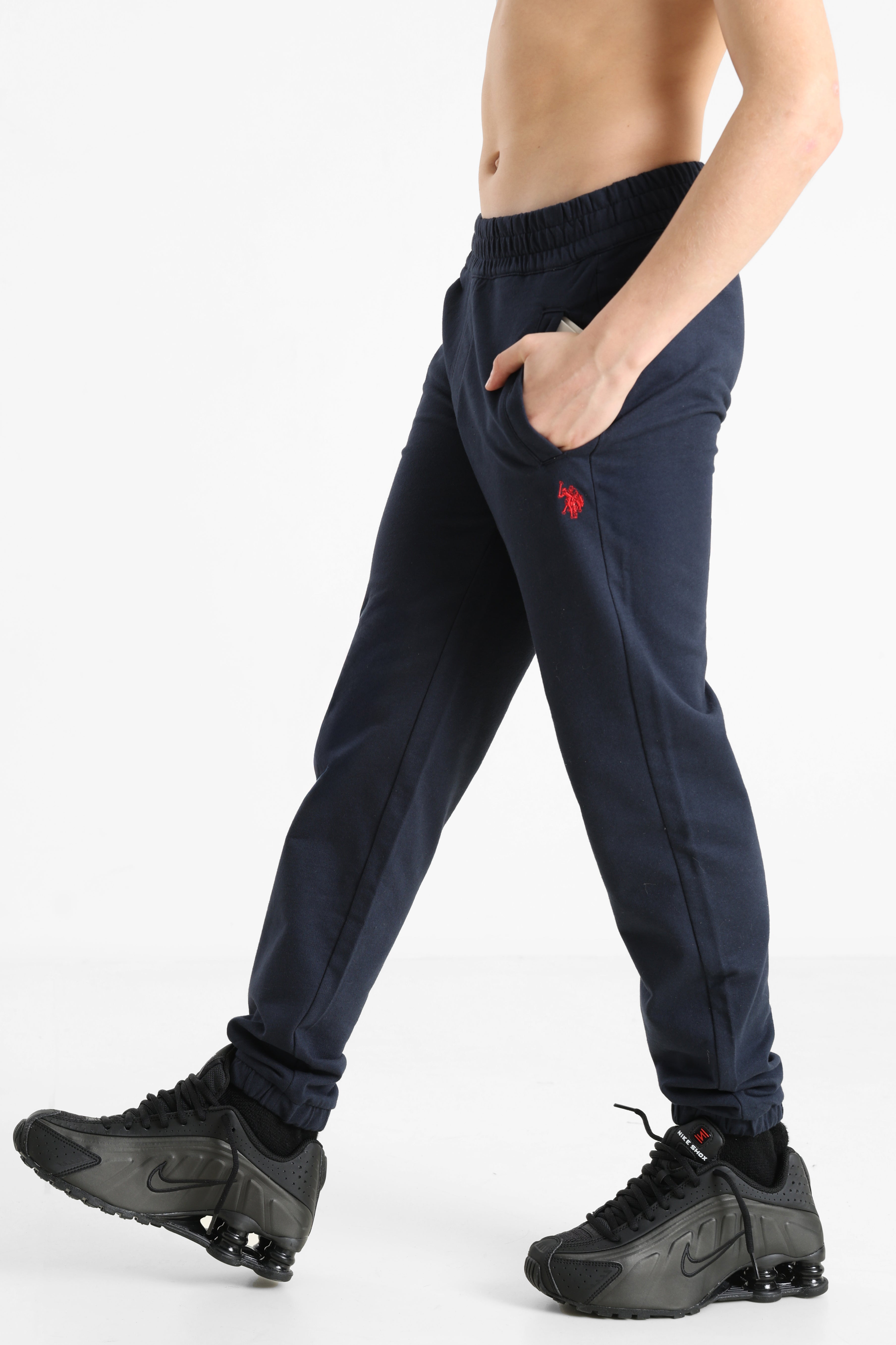 Pantaloni in felpa Rafe - Navy