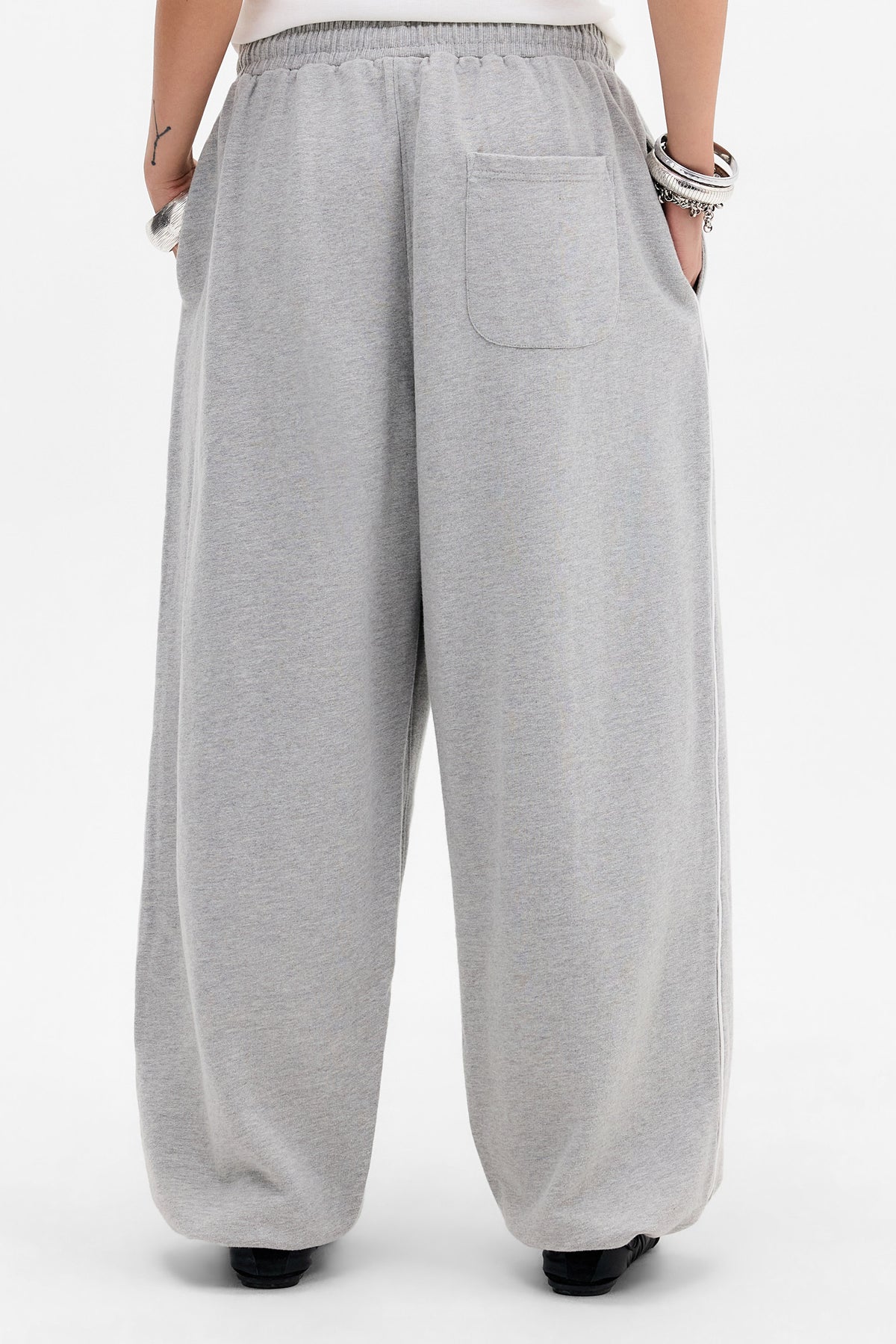 Pantaloni in felpa - Light Grey Heather