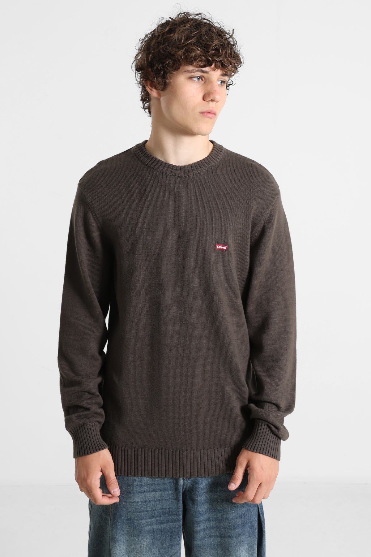Feinstrickpullover - Coffee