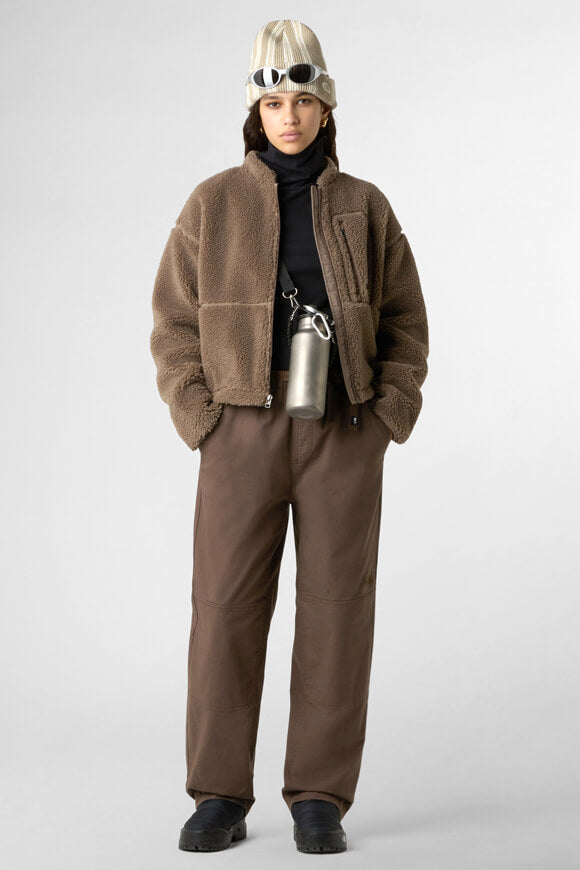 Extreme Pile fleece jacket - Mocha Brown