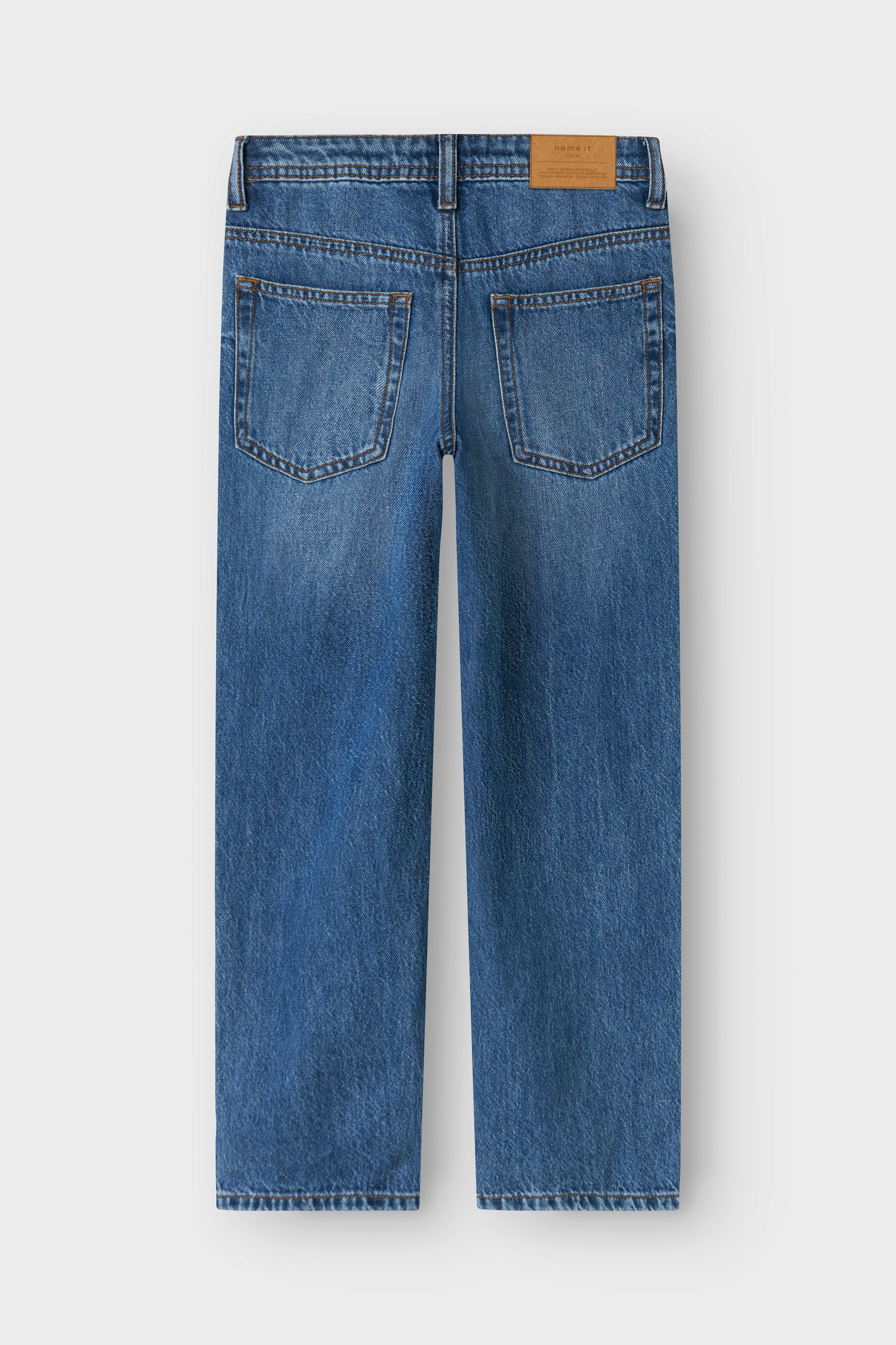 NKMYRAN jean loose fit - Medium Blue Denim