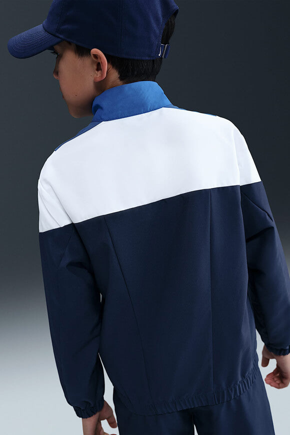 Trainingsjacke - Midnight Navy + Game Royal + White