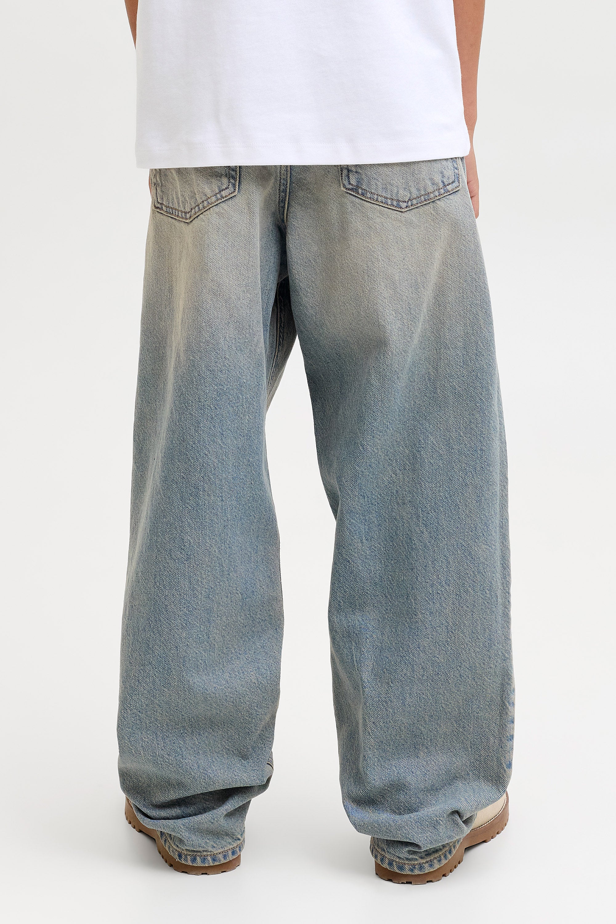JJIALEX Loose Fit Jeans - Blue Denim
