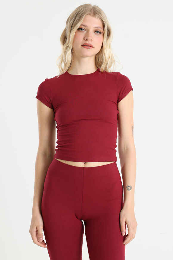 T-shirt à crochets - Berry