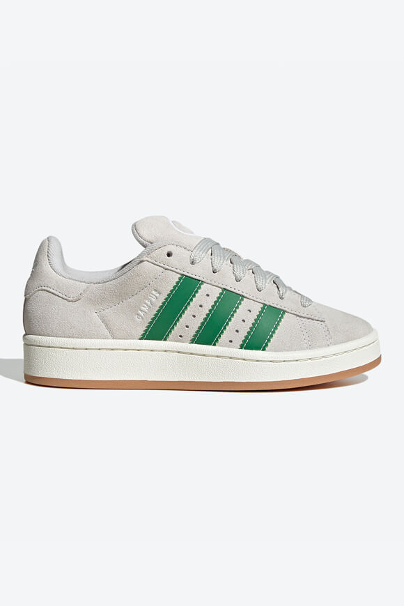 Baskets Campus 00s - Grey One + Green + Off White