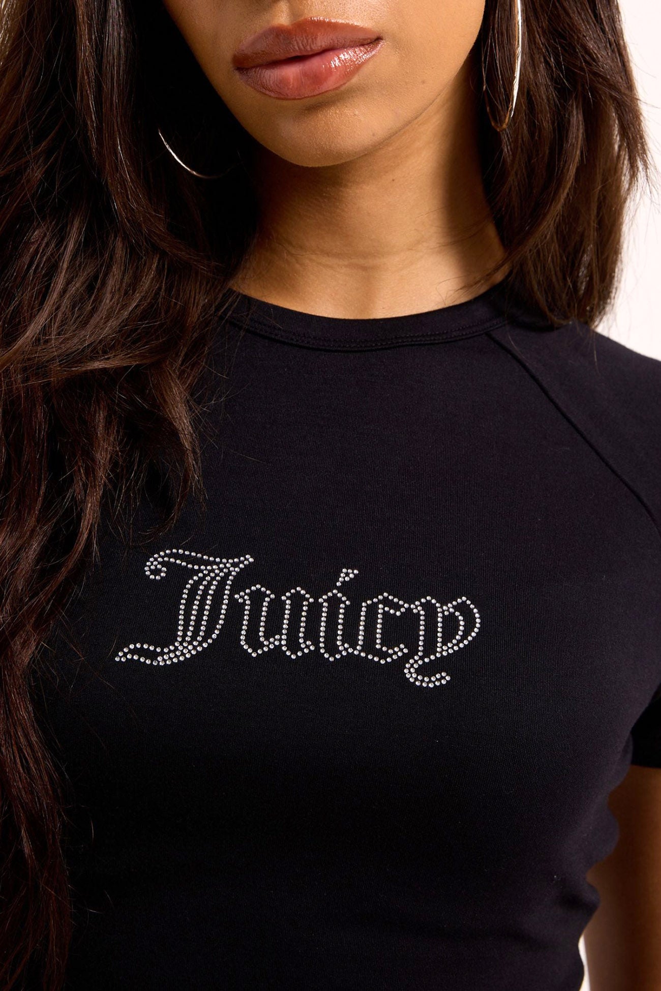 Baby Crop T-Shirt - Black