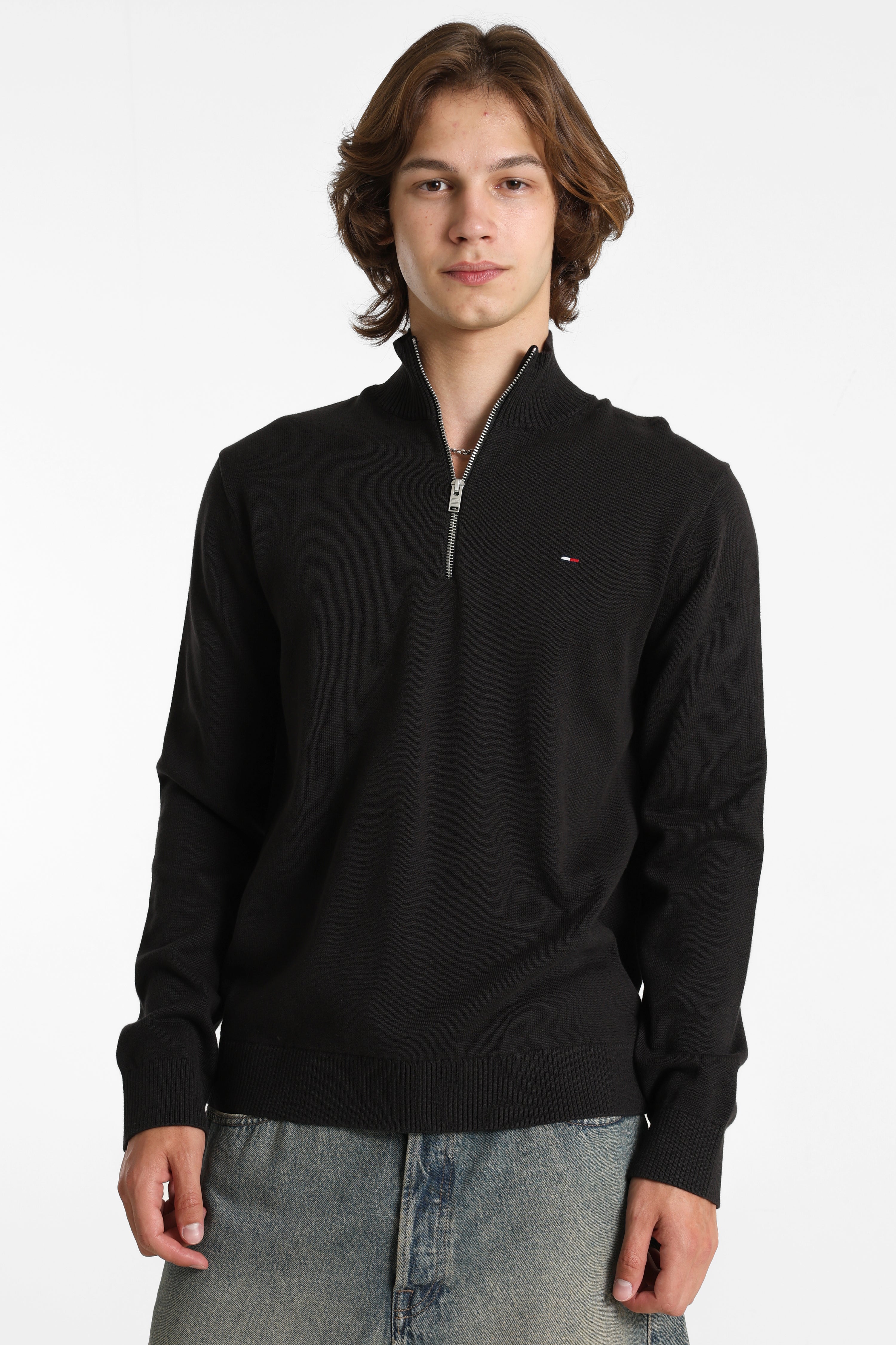 Feinstrickpullover - Black