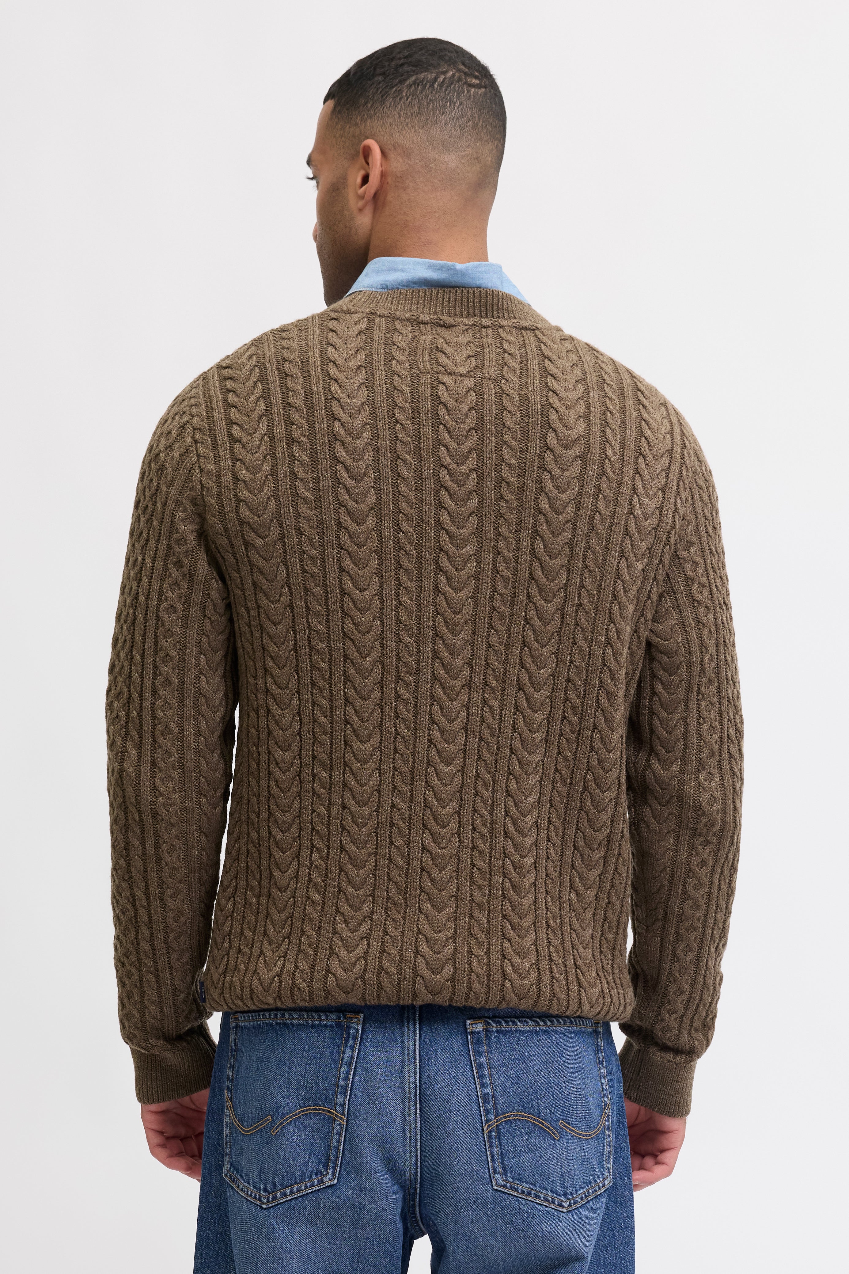 JPRBLUSEAN pull en tricot - Malt Ball