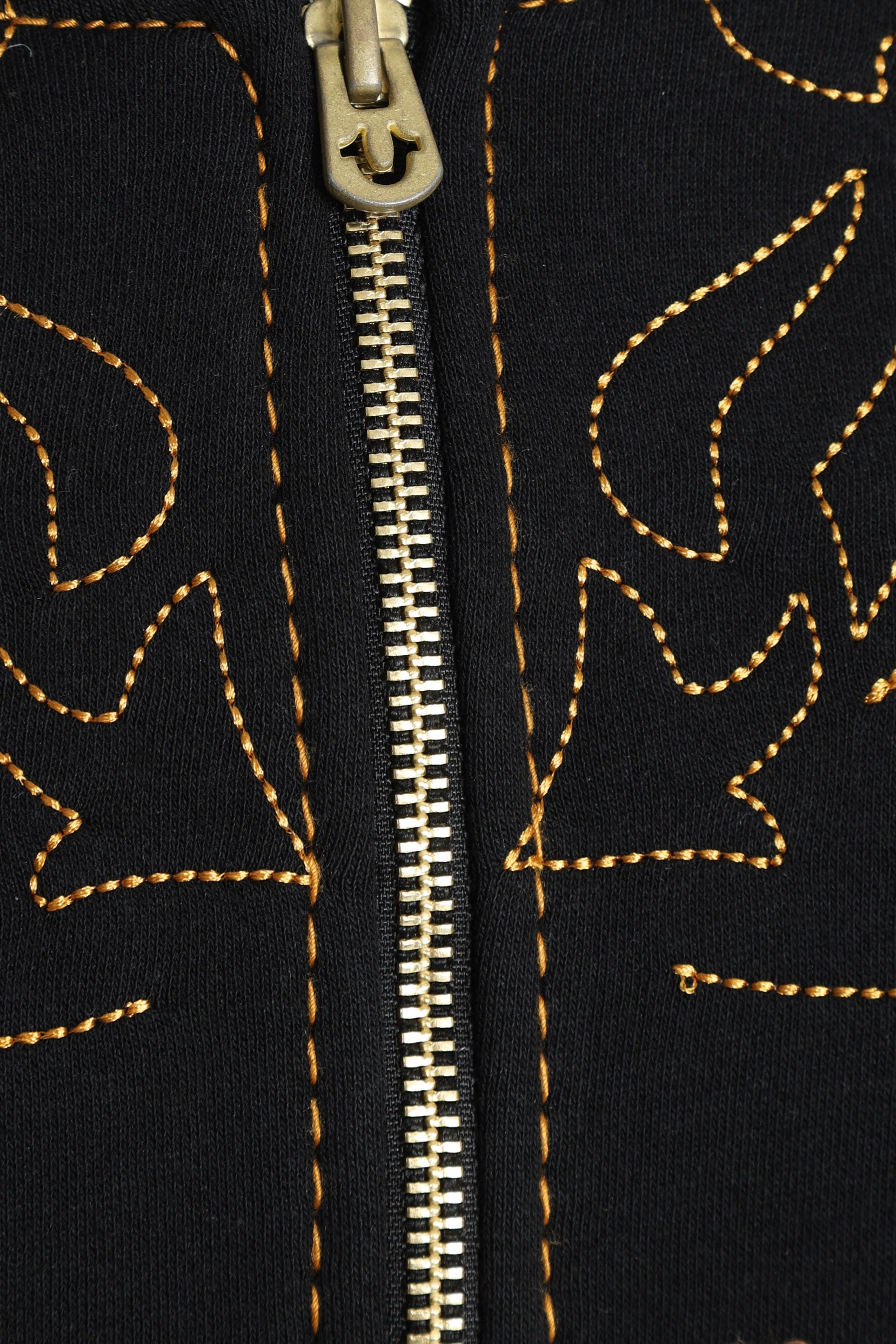 Rodeo Big T sweat zippé à capuchon - Jet Black