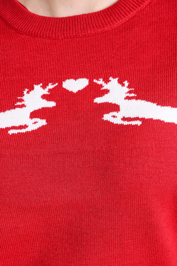 Christmas knitted sweater - Chili Pepper