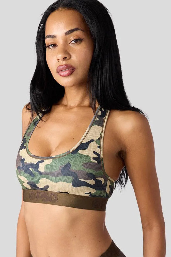 Convert Code Sport-Bralette - Camouflage