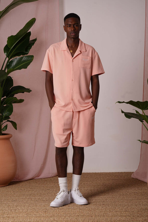 Seersucker shirt - Salmon