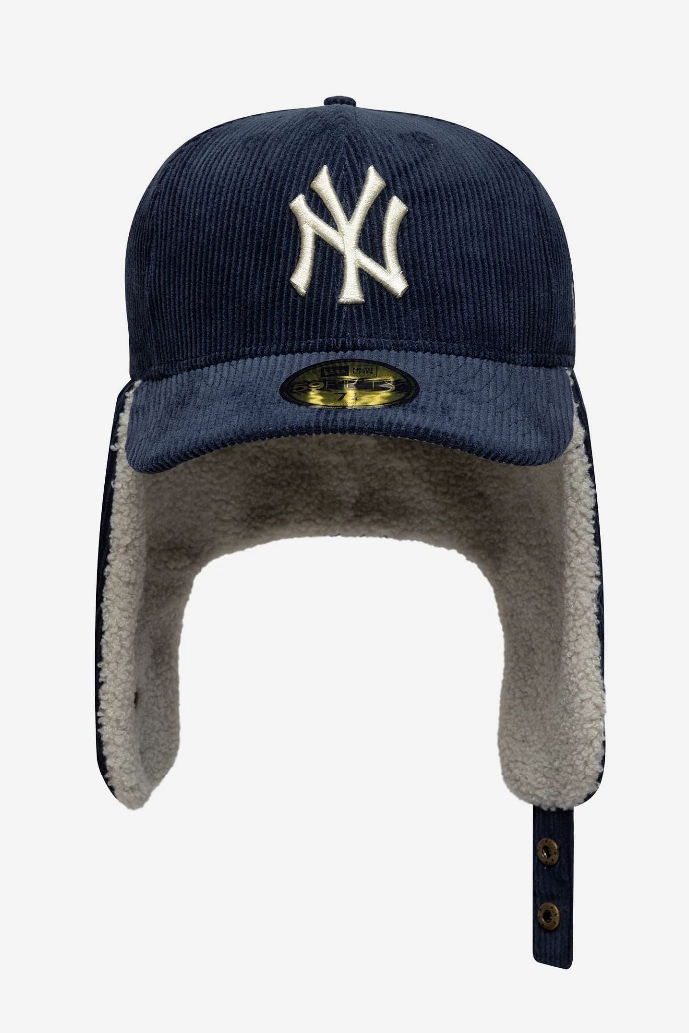 Lined Trapper Cap - Dark Navy