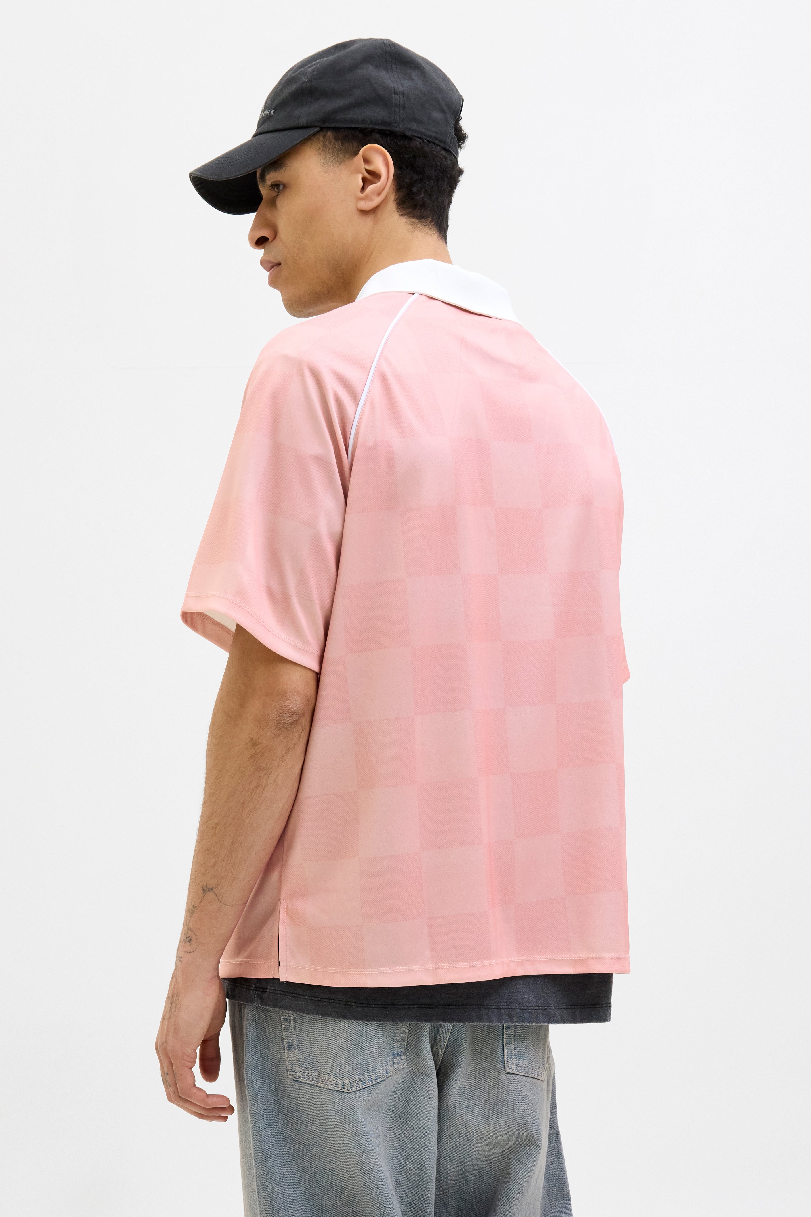 JCORETREAT mesh t-shirt - Pink Icing