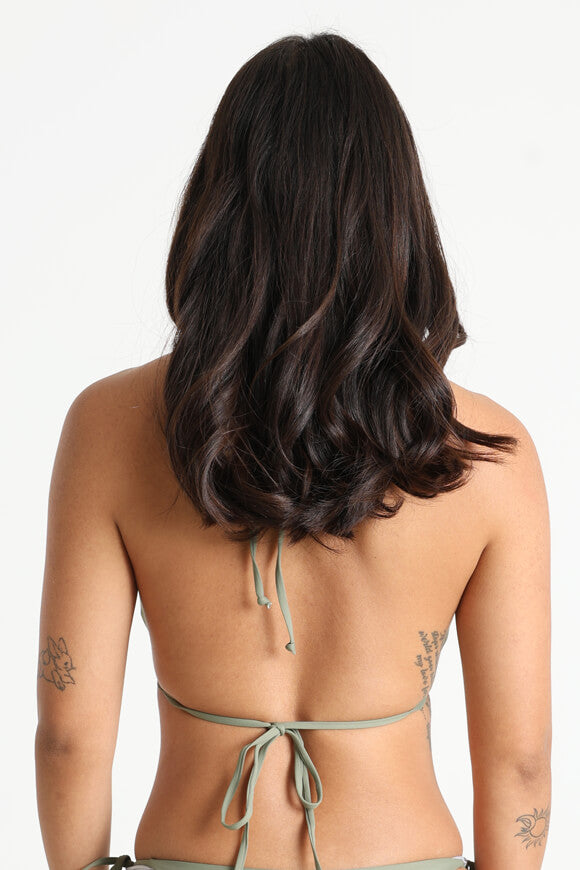 Haut de bikini triangle - Khaki