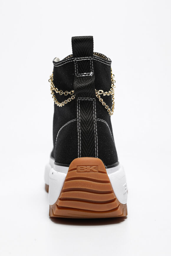 Kaya Fly sneakers plateau - Black + White