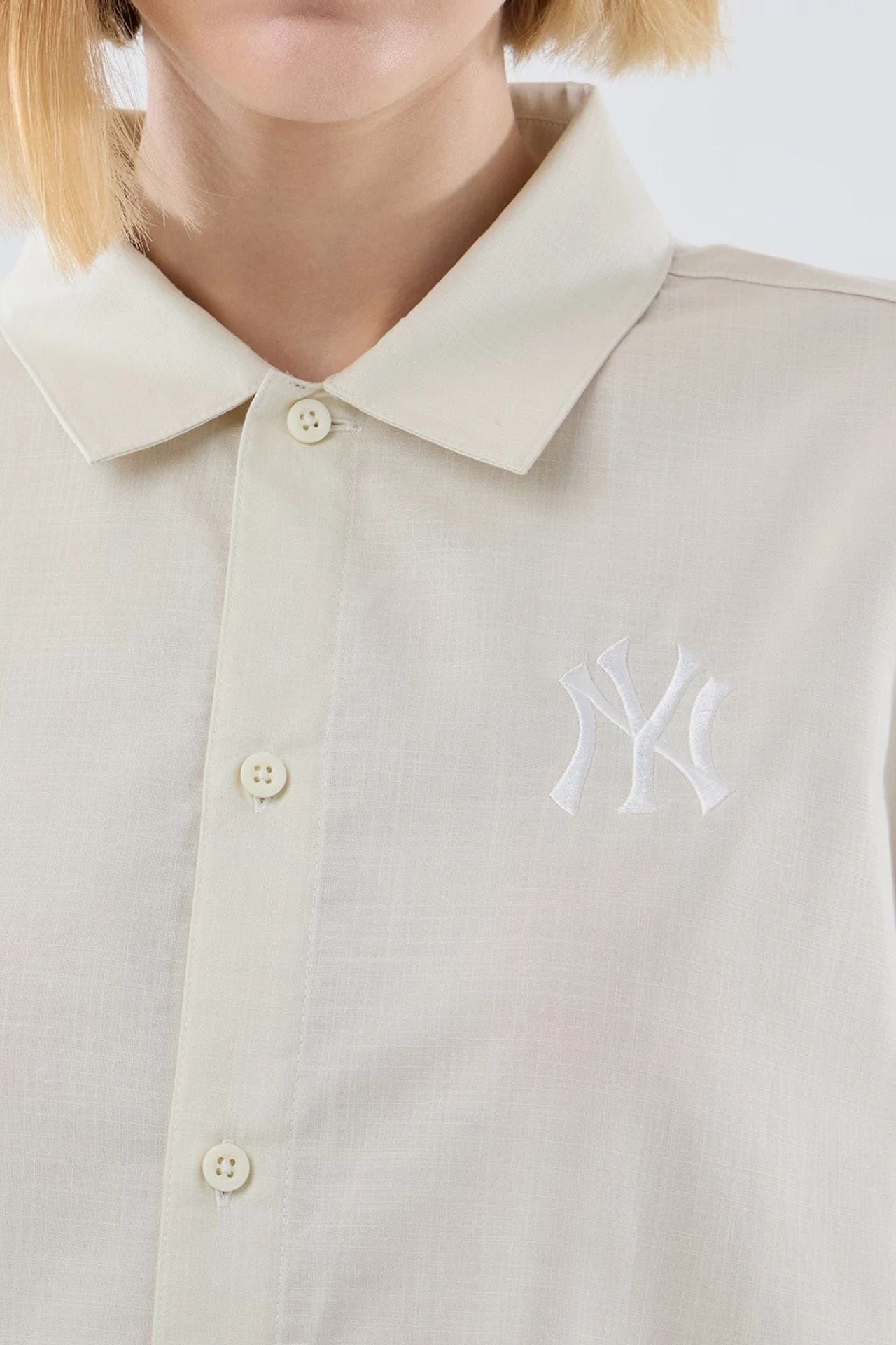 Camicia lunga - Light Beige