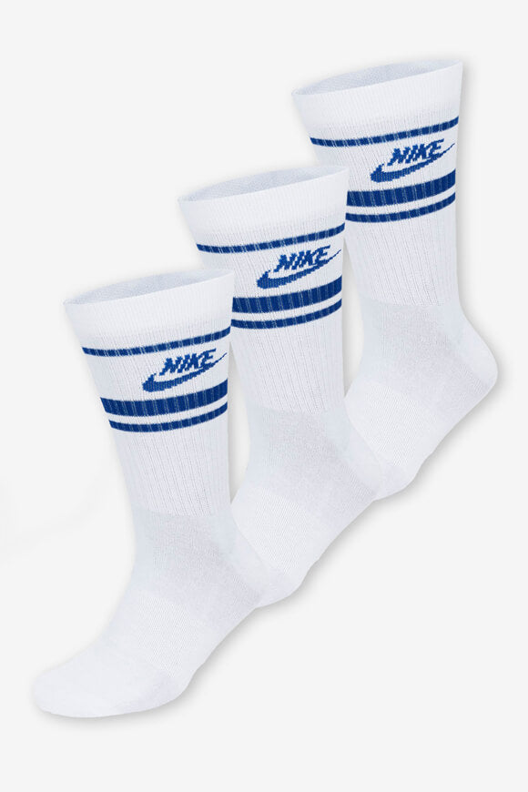 Lot de 3 paires de chaussettes - Blanc + Jeu Royale