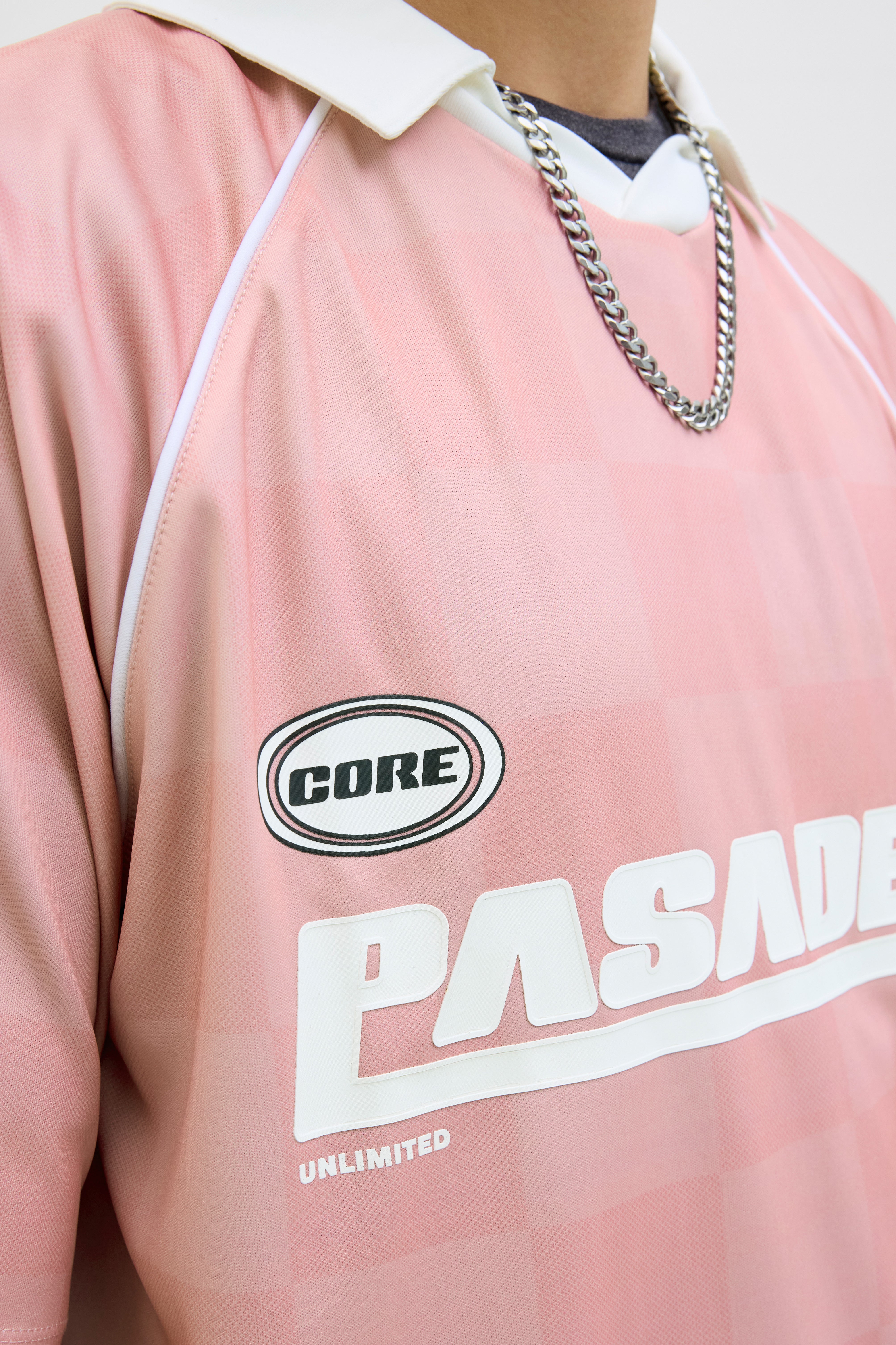 JCORETREAT mesh t-shirt - Pink Icing