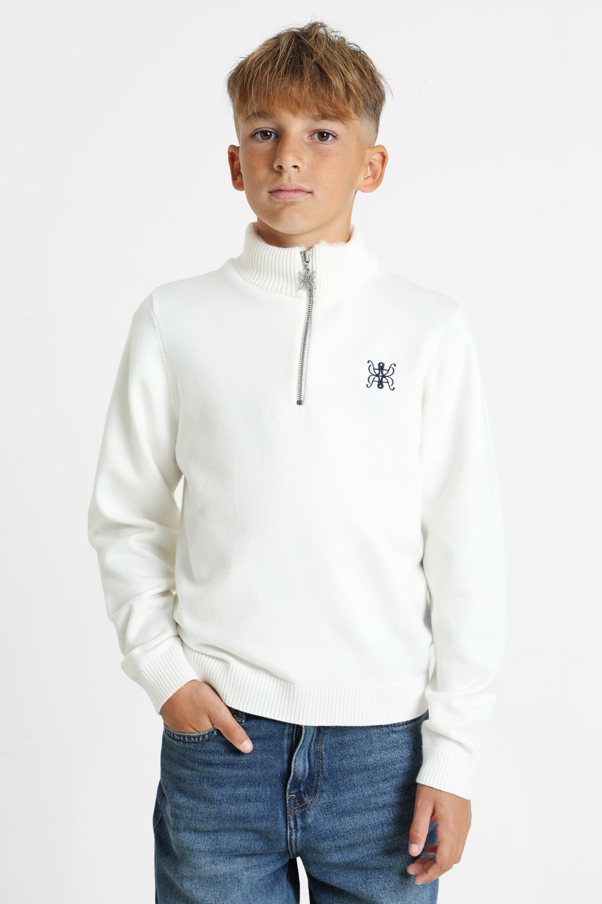 Pull en tricot - Ecru