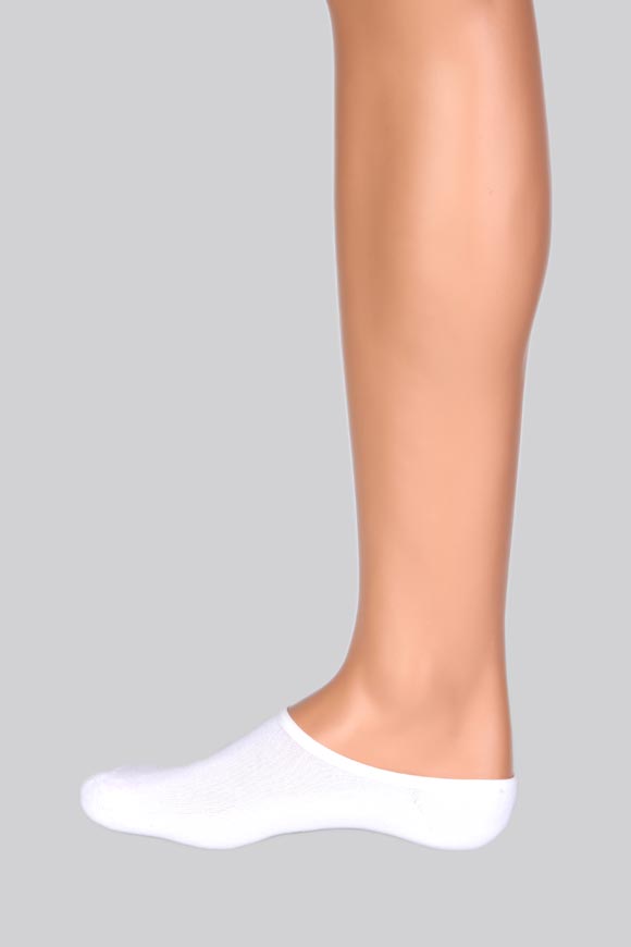 Dreierpack Füsslinge - Weiss