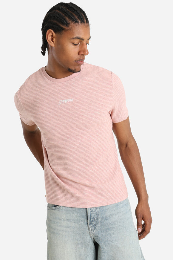 T-shirt structuré - vieux rose
