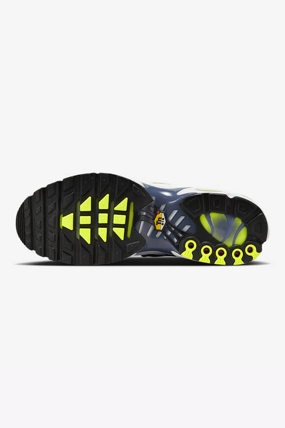 Air Max Plus Sneaker - Pebble Grey + Lime + Steel + White
