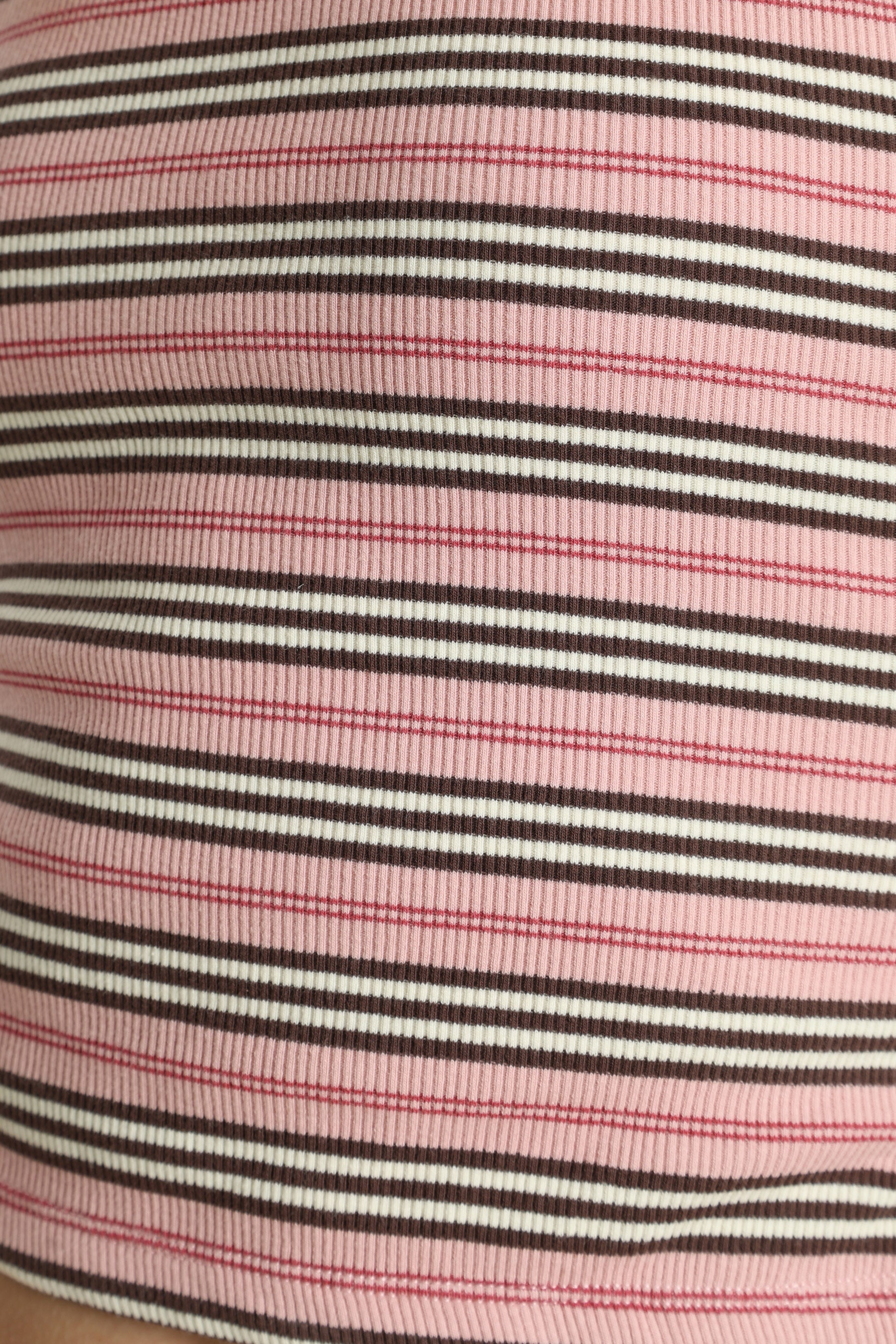 Bandeau Crop Top - Pink