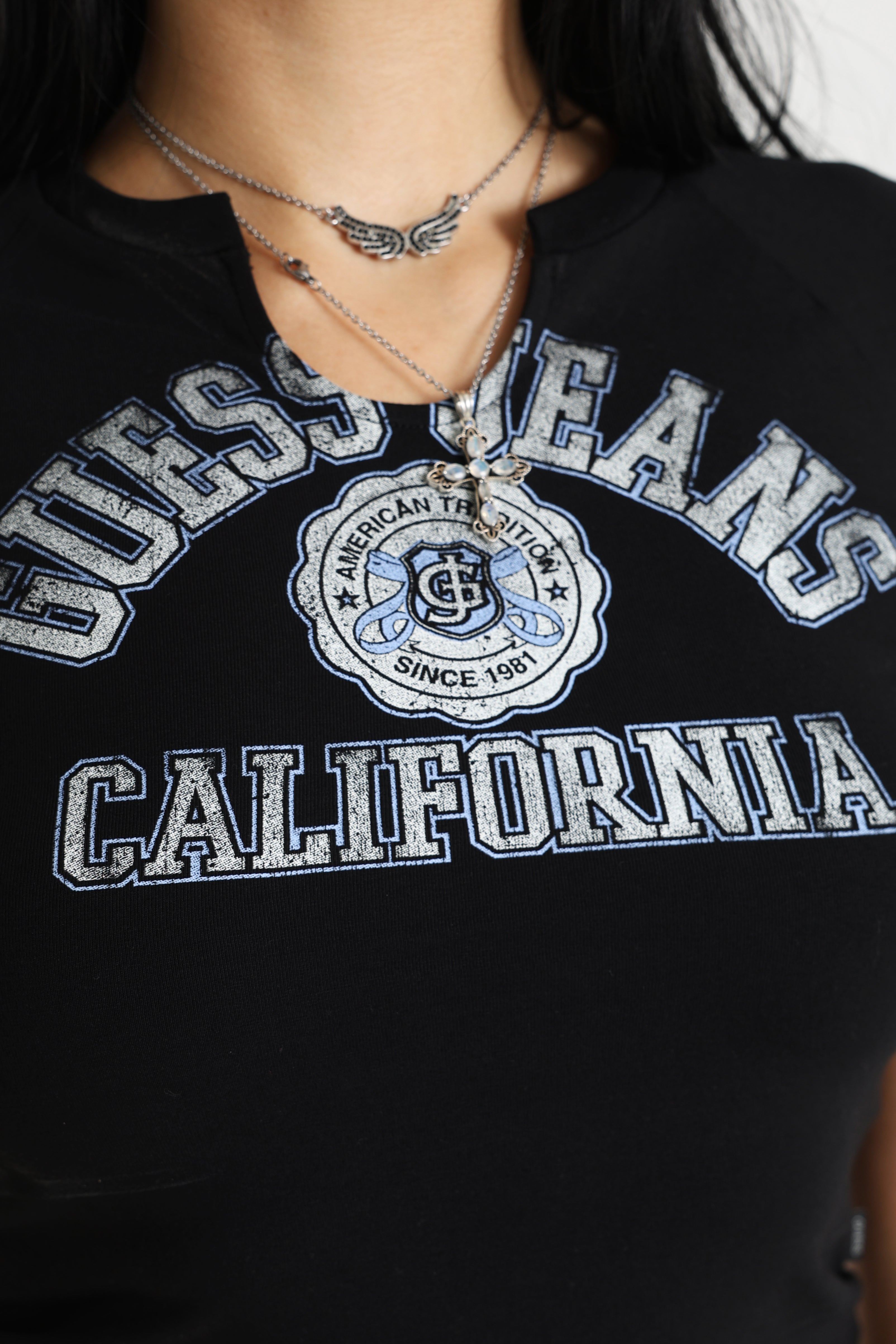 T-shirt corta - Black