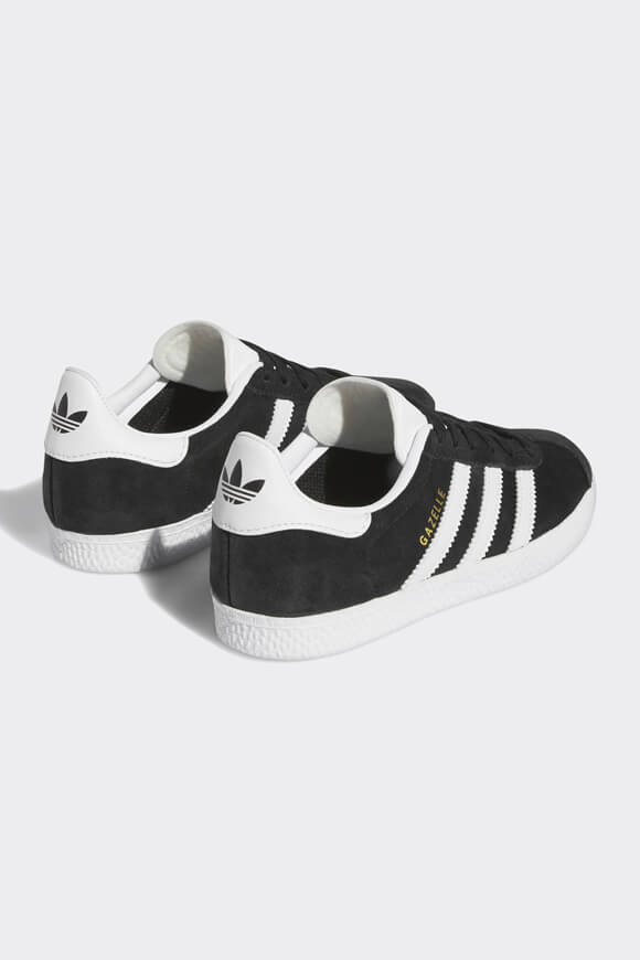 Gazelle Kids Sneaker - Core Black + Footwear White + Gold Metallic