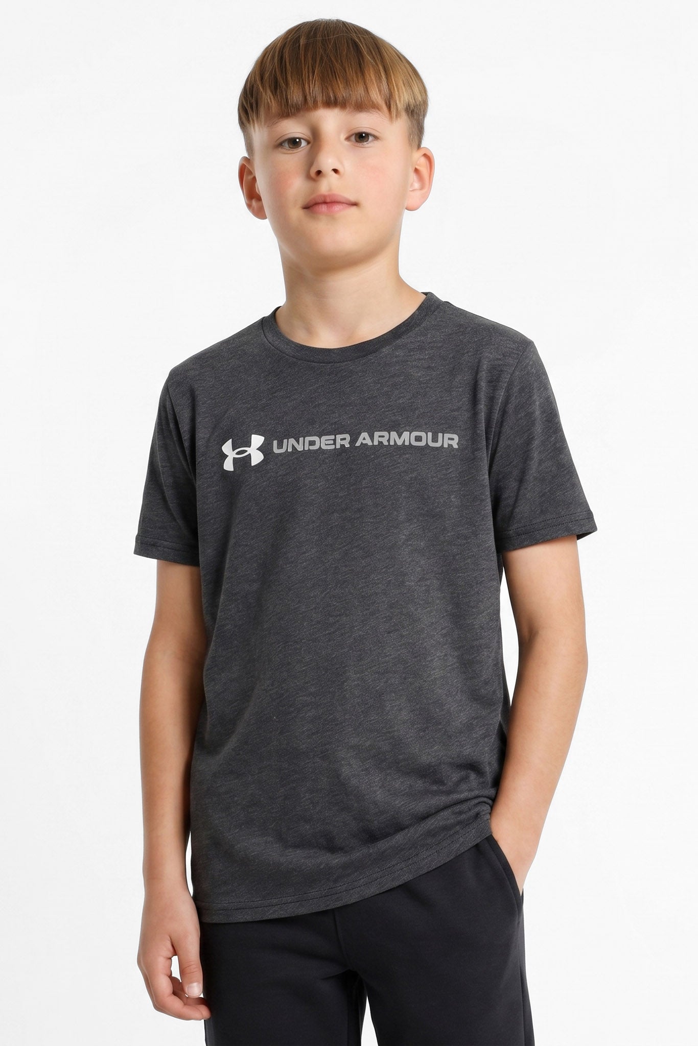T-Shirt - Black Medium Heather