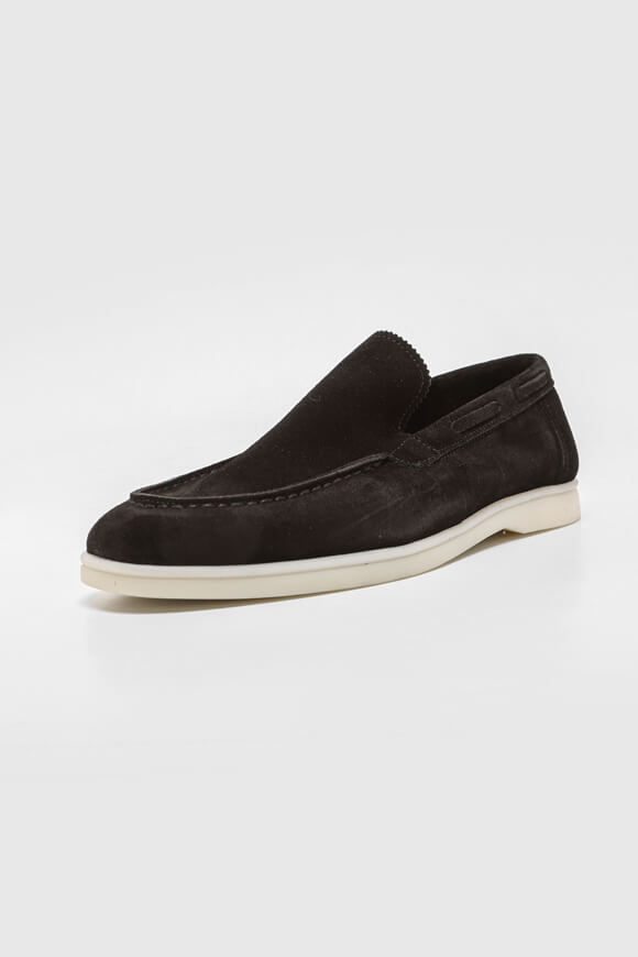 Loafers en daim - Black