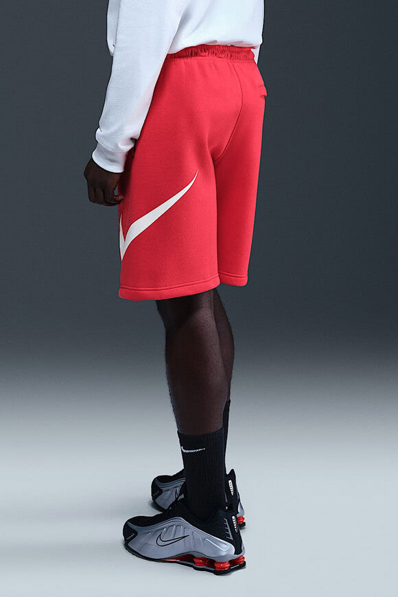 Pantaloncini da bagno in pile Club - Rosso Università