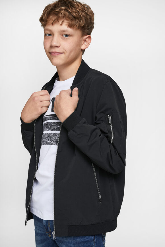 JJERUSH leichte Bomberjacke - Black
