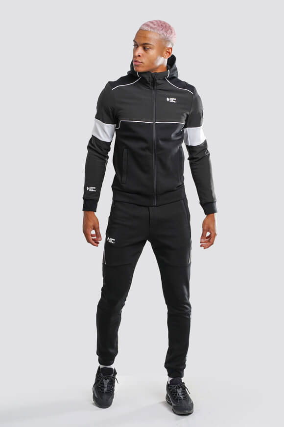 Baltimore zip-up hoodie sweatshirt - Black