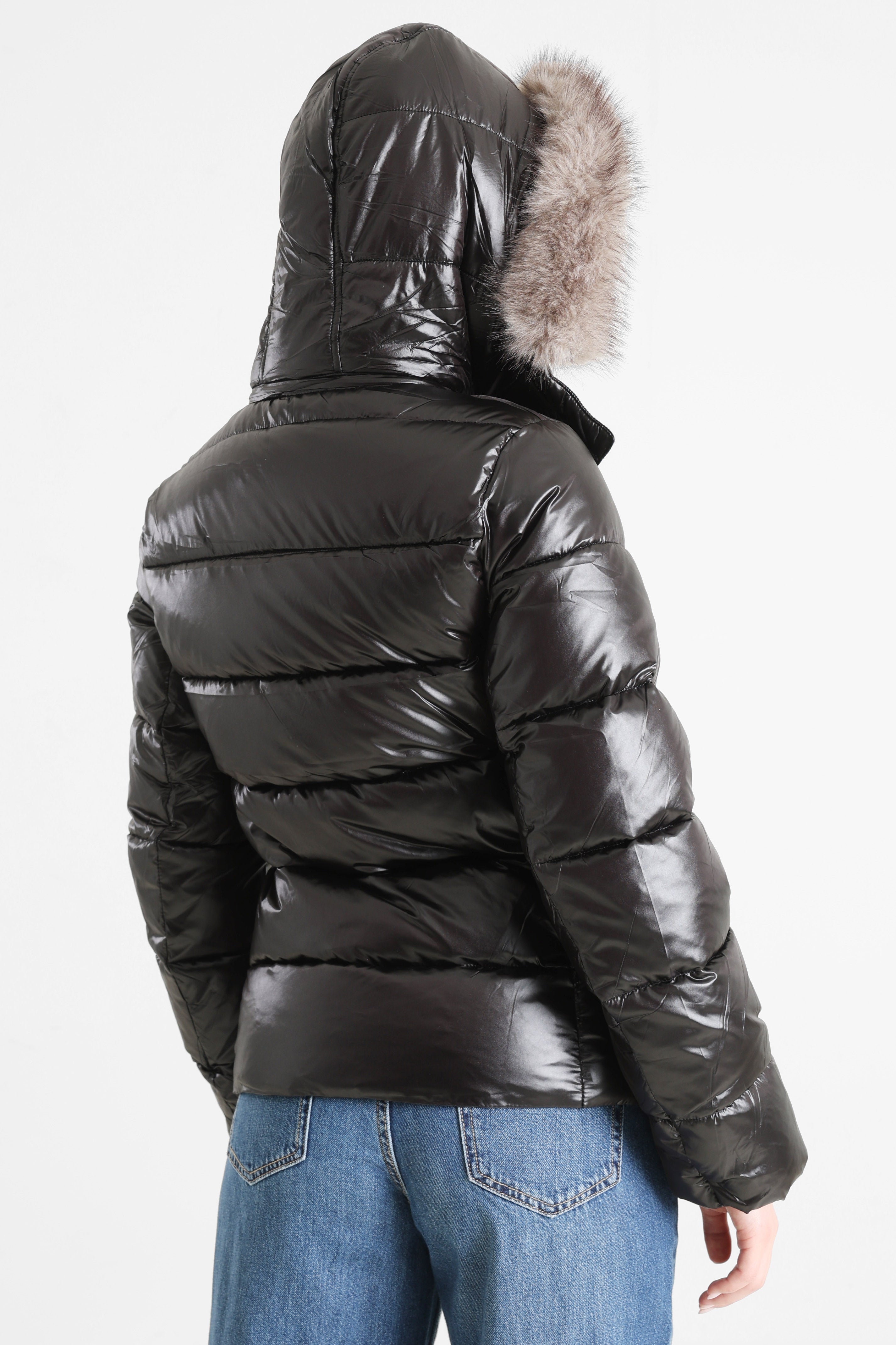 Pufferjacke - Schwarz