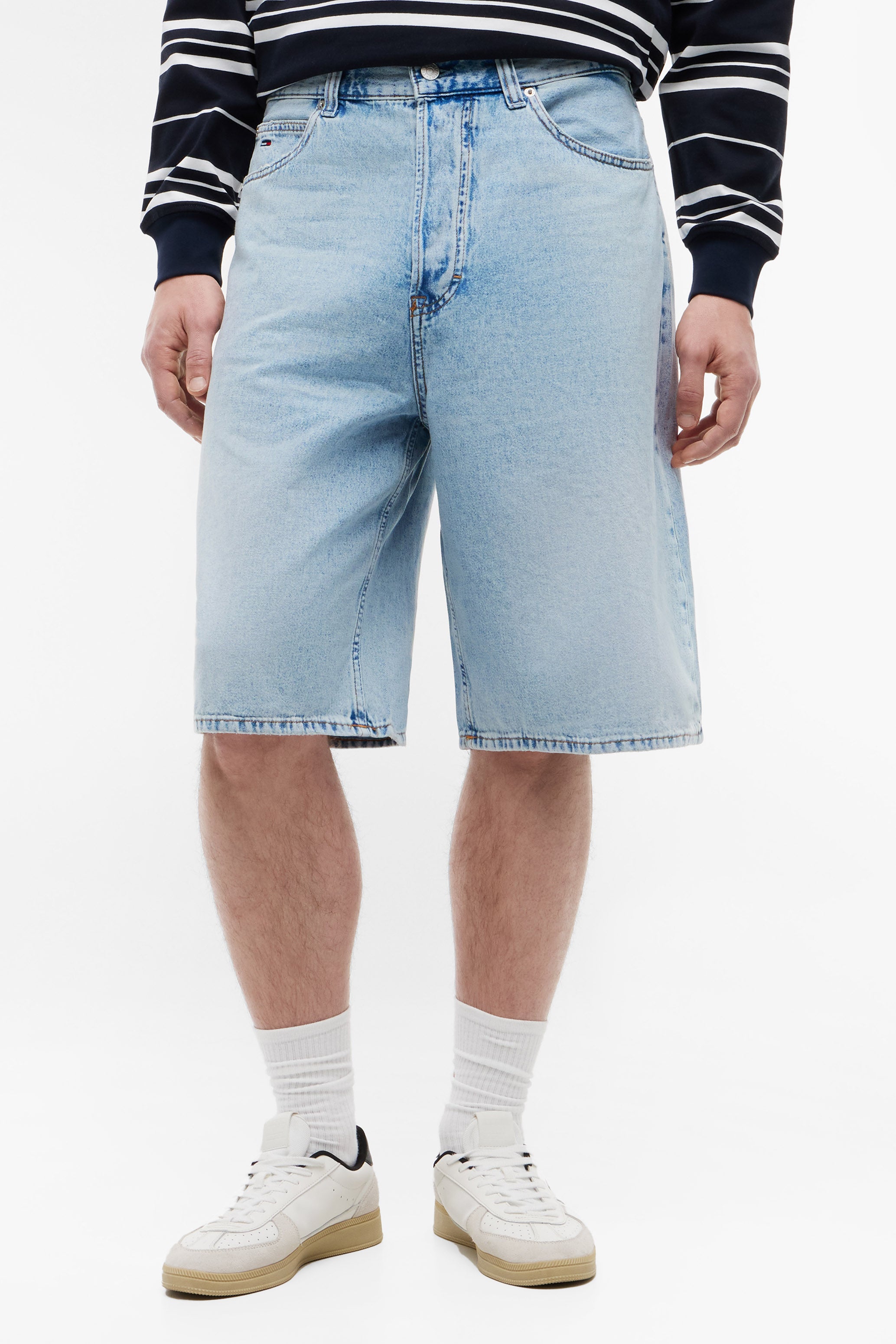 Theo Jeans Bermudashorts - Denim Light