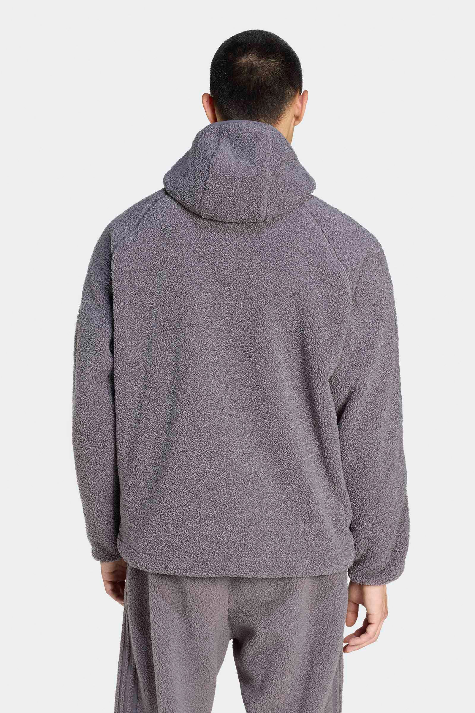 Teamgeist Fleece Kapuzensweater - Grey Strata